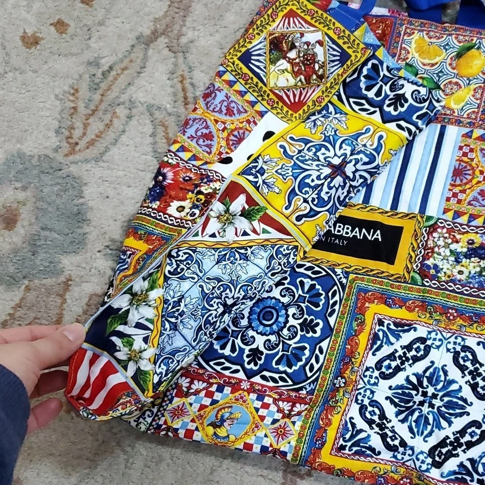 Dolce & Gabbana cotton tote bag - Picture 3 of 5